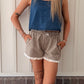 Roxanne Plaid Ruffle Shorts