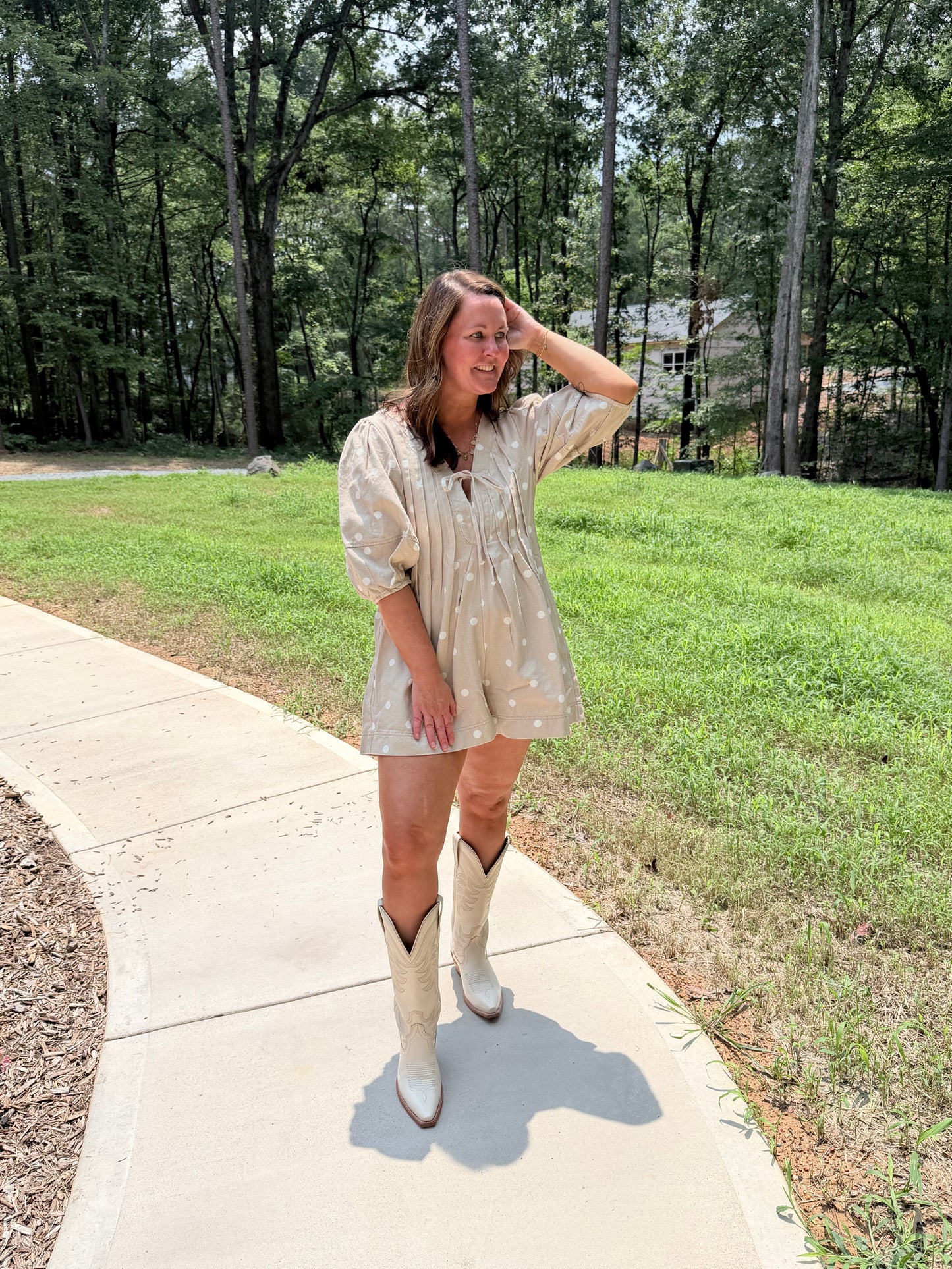 The Dot and Darling Romper