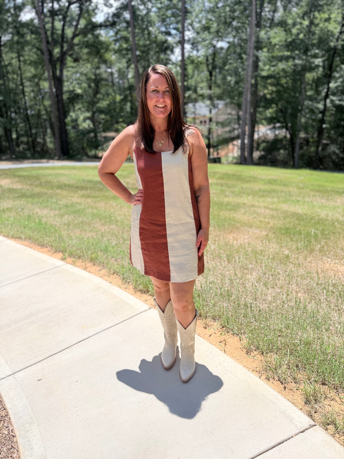 Sienna Coast Linen Dress