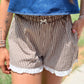 Roxanne Plaid Ruffle Shorts