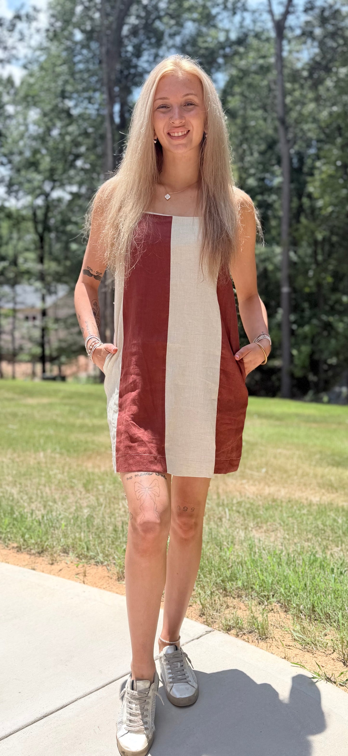 Sienna Coast Linen Dress