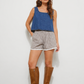The Harper Button Back Top