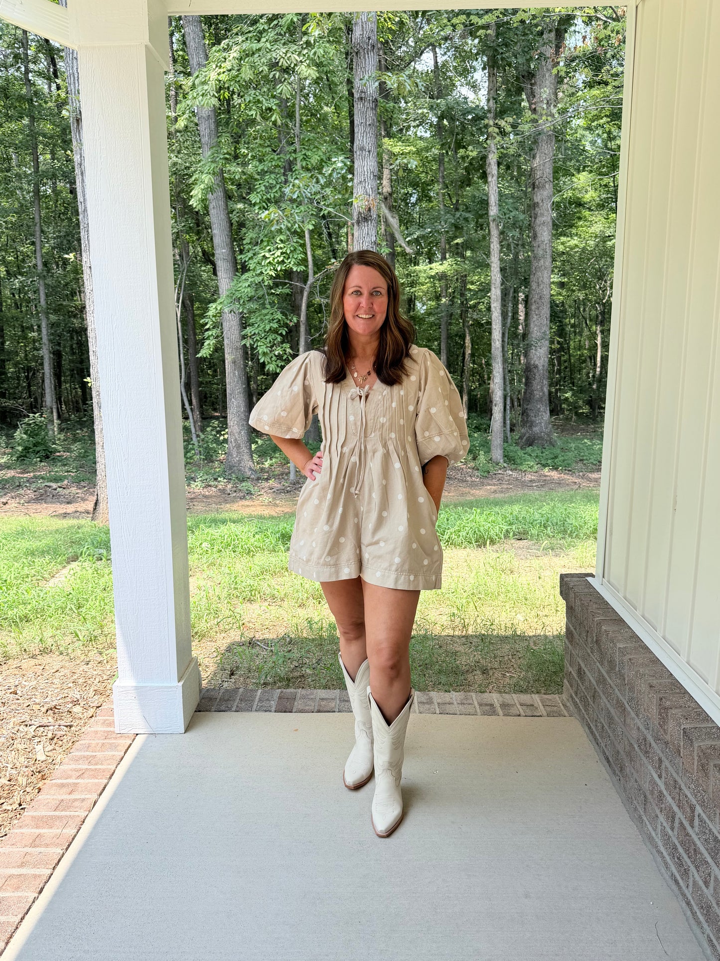 The Dot and Darling Romper