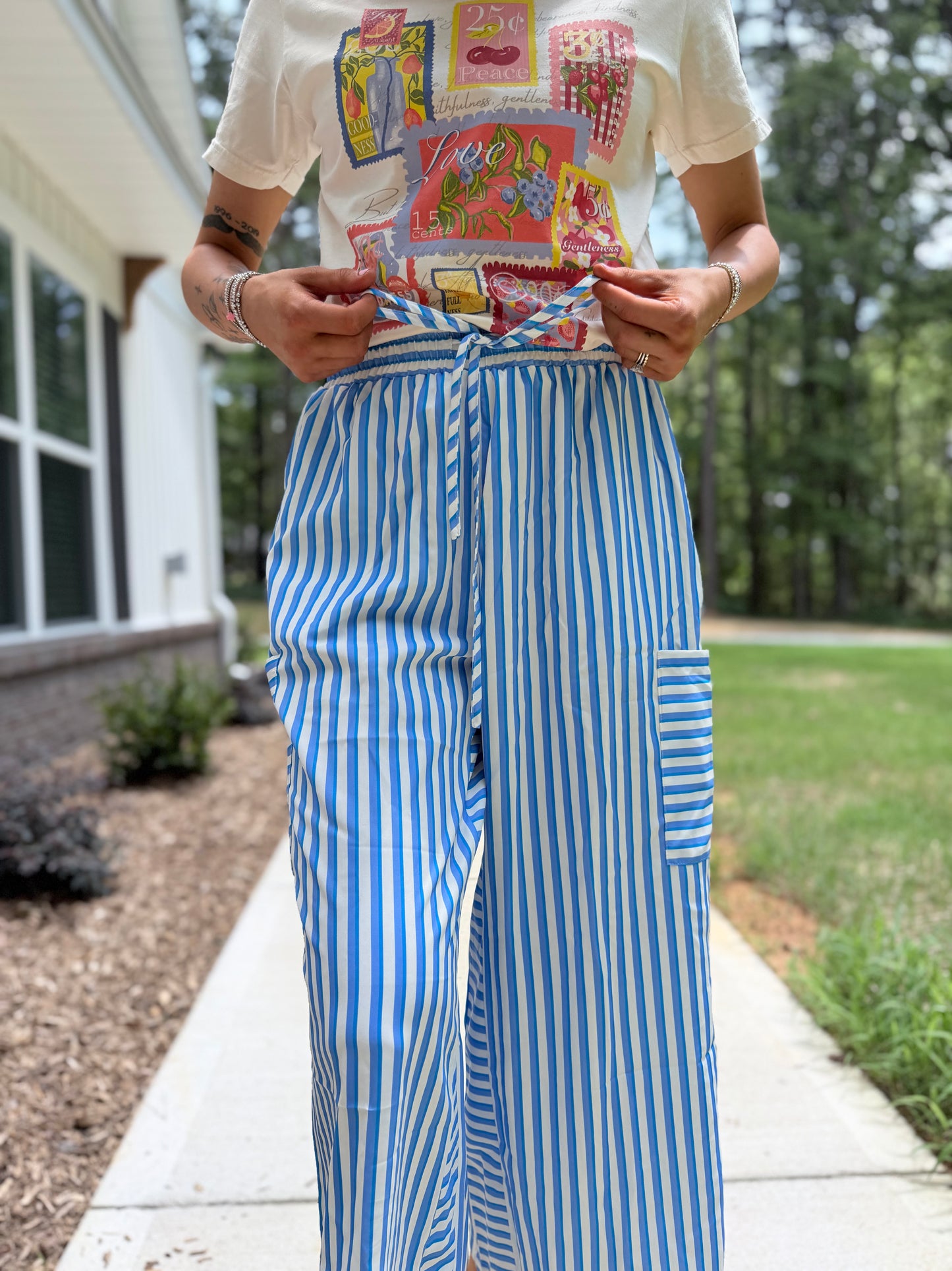 Blue Skies & Boardwalk Pants