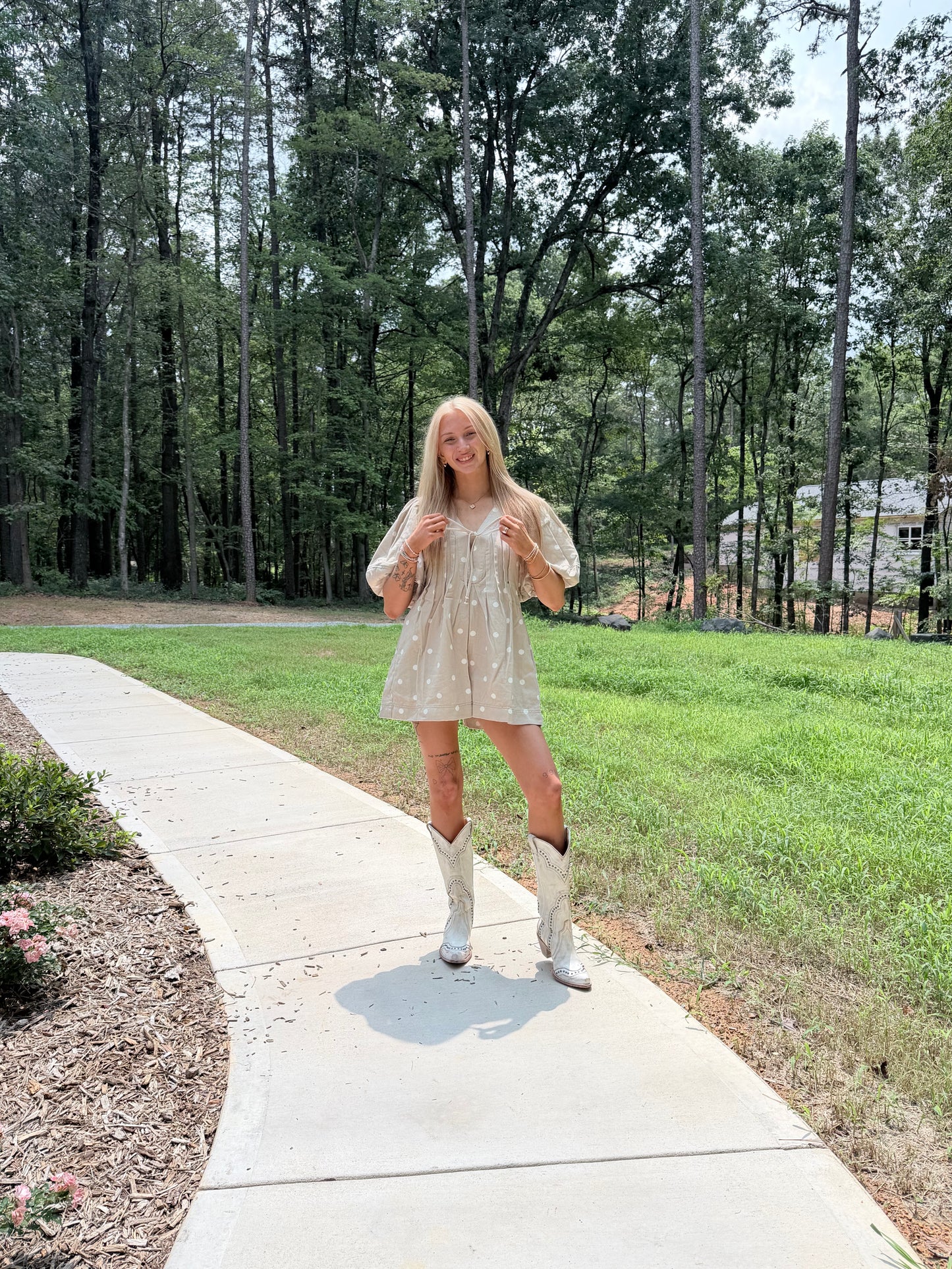 The Dot and Darling Romper