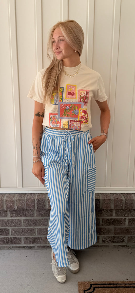 Blue Skies & Boardwalk Pants