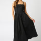 Midnight Bow Midi Dress