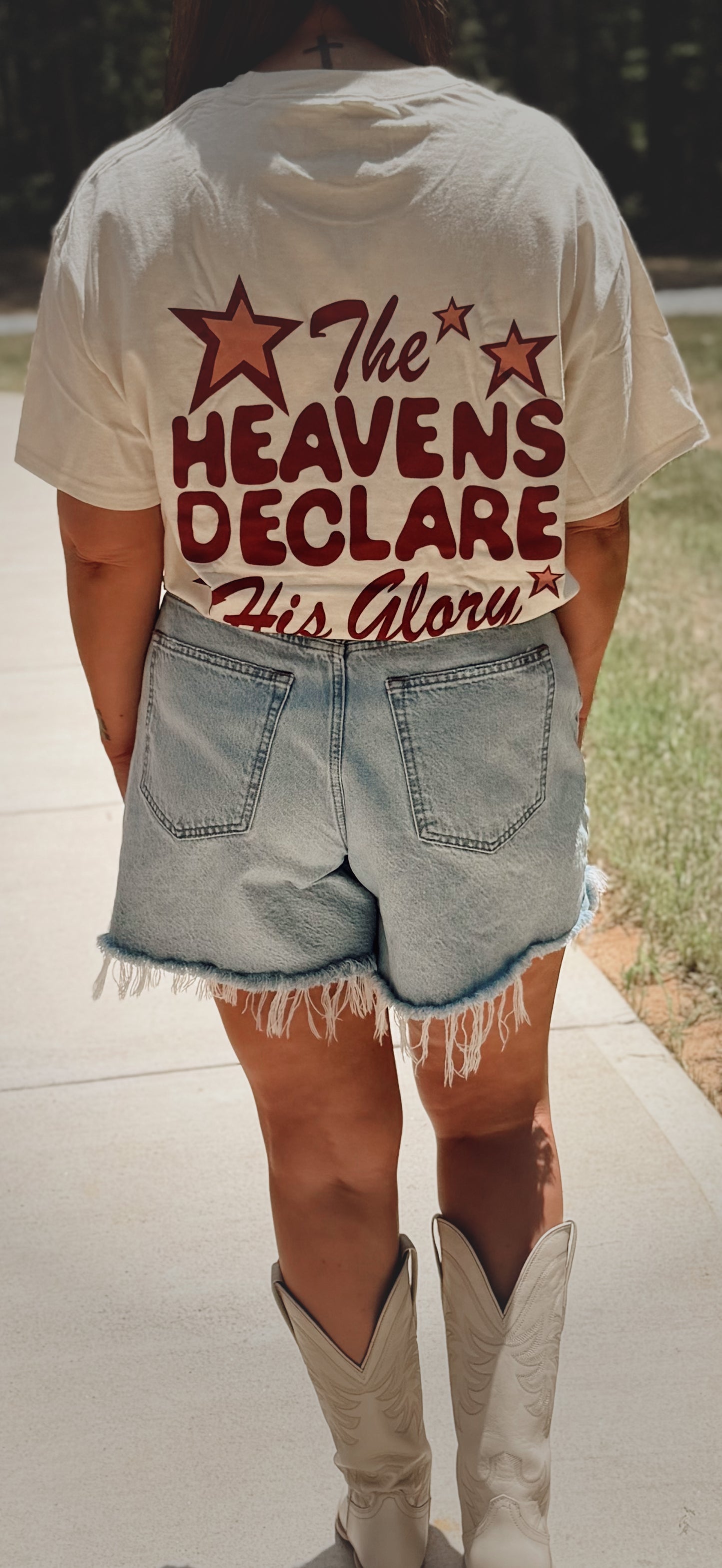 The Heavens Declare His Glory Tee
