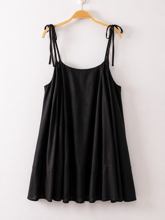 The Everly Tie Shoulder Mini