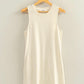 Ivory Ease Tank Dress