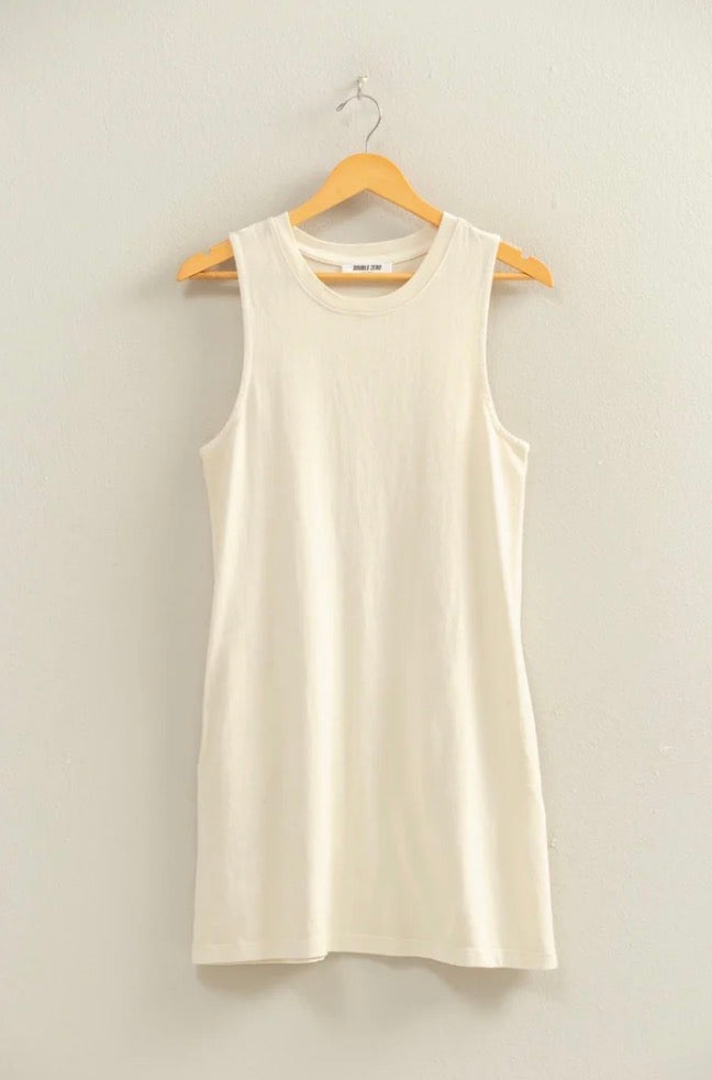 Ivory Ease Tank Dress