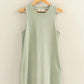 Sage Ease Tank Dress