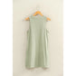 Sage Ease Tank Dress
