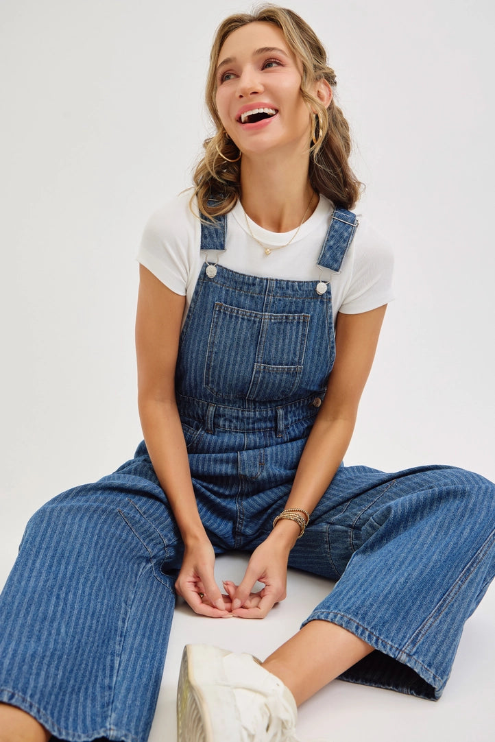 AMANDA X HONEY&GRACE Carolina Overalls