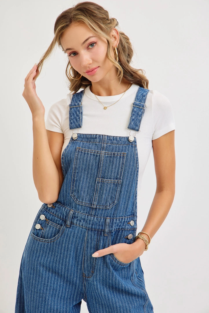 AMANDA X HONEY&GRACE Carolina Overalls