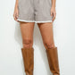 Roxanne Plaid Ruffle Shorts