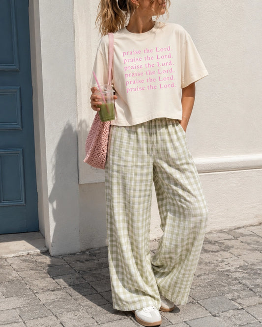 Praise The Lord on Repeat Tee