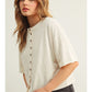The Sutton Button Top