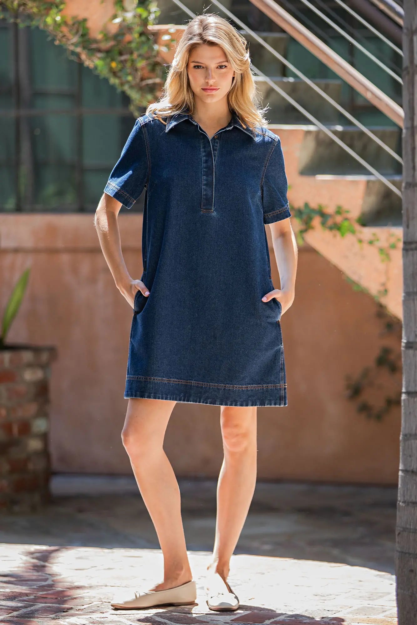 The Blue Ridge Denim Dress