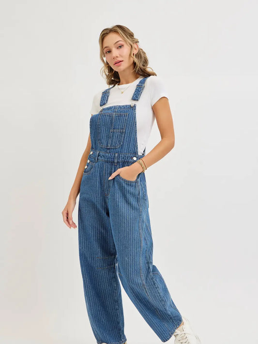 AMANDA X HONEY&GRACE Carolina Overalls
