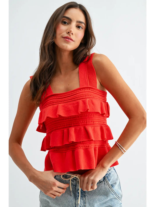 The Poppy Ruffle Top