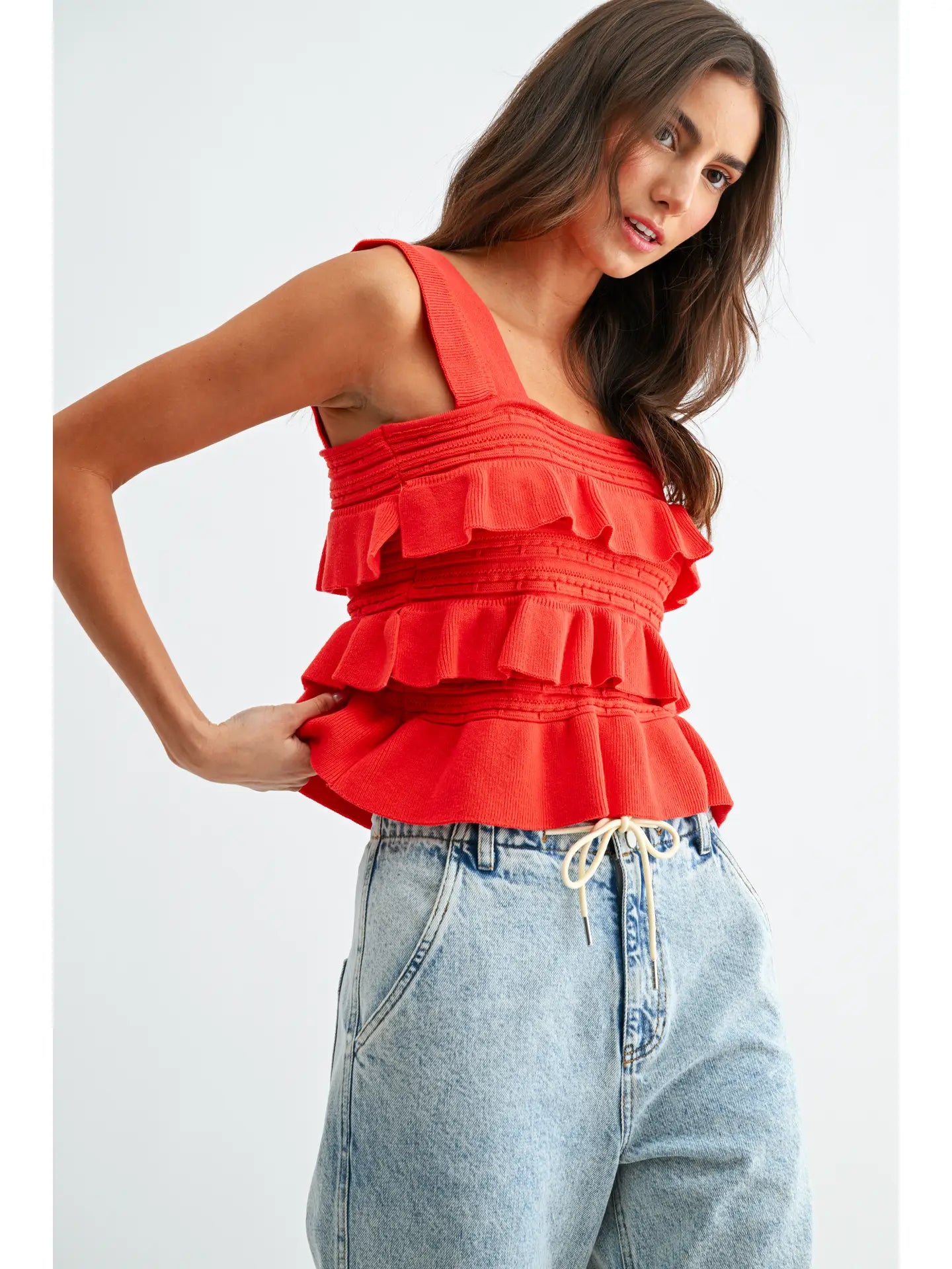 The Poppy Ruffle Top